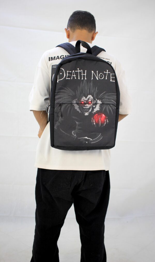 Anime Death Note Backpack School Bag Student Bookbag Laptop Rucksack Daypack - Image 4