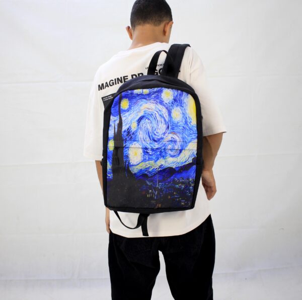 Galaxy Backpack, Star Space Night Backpacks Shoulder Bag Casual Travel Laptop Daypack Bags,  Galaxy - Image 3