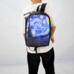 Galaxy Backpack, Star Space Night Backpacks Shoulder Bag Casual Travel Laptop Daypack Bags,  Galaxy