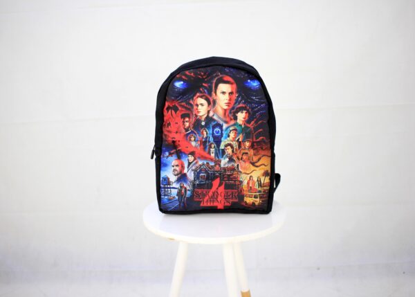 Stranger Things Backpack   Laptop School Travel Backpack