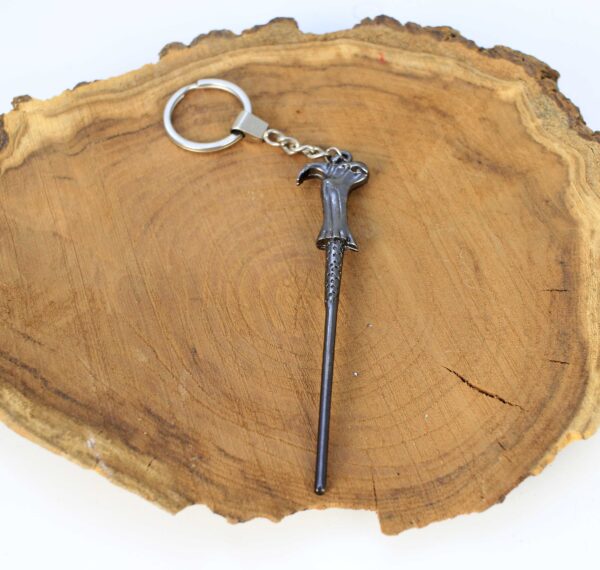 Harry Potter Magic Voldemort Wand Stick Keychain
